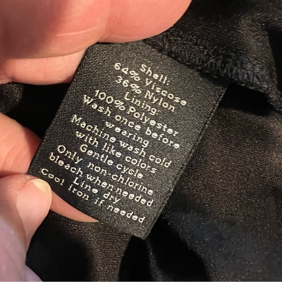 ๐ Rock & Republic Black Double Layered Blouse - Large - Picture 7 of 7